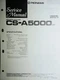 PIONEER CS-A5000 XC Speaker System Service Manual Original PIONEER CS-A5000 XC Speaker System Service Manual Original