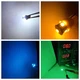 (4)WEDGE BASE 8V LEDs/Realistic STA-2300 DIAL LAMPS - COLOR CHOICE BULBS! (4)WEDGE BASE 8V LEDs/Realistic STA-2300 DIAL LAMPS - COLOR CHOICE BULBS!