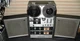 Akai M-9 Reel  tape recorder  with SS 30 speakers Working VERY CLEAN /manual