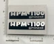 Pioneer HPM-1100 Speaker Badge Logo Pair Pin Back Custom Made 3D Acrylic Pioneer HPM-1100 Speaker Badge Logo Pair Pin Back Custom Made 3D Acrylic
