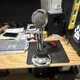 Astatic D-104 Silver Eagle Heavy Gauge Mesh Grill Dynamic Desk Microphone 4-Pin