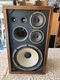 Vintage Sansui SP-200 3-Way Floor Speaker, Tested/damaged grill