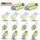 For 2008-2013 Cadillac CTS Xenon White 6000K LED Interior Lights Kit 14 Pieces