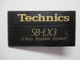 Technics Logo Name Model Plate for 2-Way Speaker SB-LX3 Vintage 1 Technics Logo Name Model Plate for 2-Way Speaker SB-LX3 Vintage 1