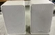 Realistic Minimus 7 White Bookshelf Speakers 40-2045 8 Ohm 40 Watt Tested Realistic Minimus 7 White Bookshelf Speakers 40-2045 8 Ohm 40 Watt Tested