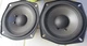 EasTech 5.25" Pair of Woofers C5626M 4 Ohm 50W  Speaker pulls ONKYO SKF-100 MTM