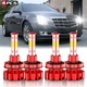 Fit Cadillac CTS CT-S 2008-2014 Combo 6000K LED Headlight Bulbs High Low Beam