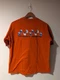 Vintage Tommy Jeans 3D Cube Graphic T-Shirt Orange Made in USA Small Mens Vintage Tommy Jeans 3D Cube Graphic T-Shirt Orange Made in USA Small Mens
