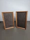 Vintage Calrad 20-242 Volumetric Two Way Speaker System Japan Test Sound Great Vintage Calrad 20-242 Volumetric Two Way Speaker System Japan Test Sound Great