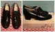 Vintage 1960s Polly Preston Oxford Wingtip Heels Shoes Black Sz 5 NEW Old Stock Vintage 1960s Polly Preston Oxford Wingtip Heels Shoes Black Sz 5 NEW Old Stock