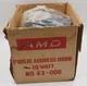 Vintage AMD All Weather Trumpet Speaker No 43-006 10W 6"x6" Japan NOS