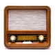 Fuse Audio Retro Style Bluetooth AM/FM Radio Speaker RAD-V1