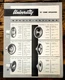 University Speakers Model 312 6201 6200 UXC-123  Dealer Spec Sheet *Original*