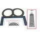 6 1/2" SPEAKER FOAM REPAIR KIT + GLUE INFINITY 902-5107 902-5347 SL-30 SL-40 6 1/2" SPEAKER FOAM REPAIR KIT + GLUE INFINITY 902-5107 902-5347 SL-30 SL-40