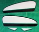 Vintage CB100 CB SB 100 K2 White 4pc tank Decals Graphics Stickers autocollants Vintage CB100 CB SB 100 K2 White 4pc tank Decals Graphics Stickers autocollants