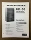 Marantz HD-55 Speaker Service Manual *Original*