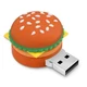 64GB USB Flash Drive Hamburger-Shaped, BorlterClamp 64GB, hamburger 