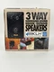 NOS KLH 403A 3-Way Speakers ONLY Indoor Outdoor Surround Sound Open Box