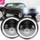 Pair Fit 1965 -1973 Ford Mustang 7 Inch Round Led Headlights Hi/Low Beam Pair Fit 1965 -1973 Ford Mustang 7 Inch Round Led Headlights Hi/Low Beam