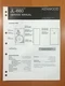 ORIGINAL SERVICE MANUAL & SCHEMATIC KENWOOD JL-660W SPEAKER D453