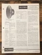 Altec Model 411-8A Speaker Assembly Manual *Original* #1 Altec Model 411-8A Speaker Assembly Manual *Original* #1
