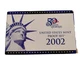 2002 US Mint Proof Coin Set with State Quarters in Original Packaging #20813