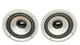 (2) PAIR POLK AUDIO MONITOR CS1 MID MIDRANGE WOOFER DRIVER SPEAKERS CSI RD5541-1