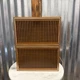 Vintage TELEFUNKEN Hi-Fi RS-5 MCM Mid-Century Bookshelf Speakers 4 Watt Tested