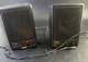 This is a pair of vintage Labtec SS-100 stereo computer speakers Works Vk01 This is a pair of vintage Labtec SS-100 stereo computer speakers Works Vk01