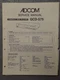ADCOM GCD-575 Compact Disc Player Service Manual Original