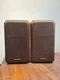 Vintage Two Optimus STS 50 Bookshelf Speakers 40-230 Tandy Radioshack Walnut