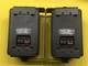 2 VINTAGE REALISTIC MINIMUS 3.5 SPEAKERS 40-1996 w/ BRACKET MOUNTS  TESTED WORKS