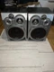 Aiwa 3-Way Bass Reflex Speakers Pair SX-ND30, Impedance 6 Ohms In Silver Color