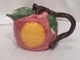 Vintage 1960s Oxford Elite Painted Ceramic Apple Teapot Vintage 1960s Oxford Elite Painted Ceramic Apple Teapot
