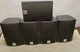 Kenwood Surround 5 Speaker Set KS-203HT 2 right 2 left 1 center ALL WORK