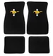 New! 1965-1973 Ford Mustang CARPET Floor Mats w/ Embroidered Pony Logo Gold 4pc New! 1965-1973 Ford Mustang CARPET Floor Mats w/ Embroidered Pony Logo Gold 4pc