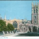 c1960s Oxford England Magdalen College Great Tower Street View Salmon Postcard c1960s Oxford England Magdalen College Great Tower Street View Salmon Postcard