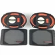 Sparkomatic Vintage 3 Way Digital Ready SK6922 50W Van Truck Car Speakers Covers Sparkomatic Vintage 3 Way Digital Ready SK6922 50W Van Truck Car Speakers Covers