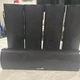 Vintage Olin Ross OR 860 Speaker System 1 Center 4 Satellite 150W 6 Ohms Black