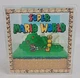 Super Mario World 3D Cube Handmade Diorama SNES Video Game Shadowbox Super Mario World 3D Cube Handmade Diorama SNES Video Game Shadowbox