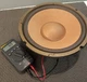 Pioneer Sonic Bass Reflector Speaker 8 Ohm Low Frequency Woofer A25FC90-03F Pioneer Sonic Bass Reflector Speaker 8 Ohm Low Frequency Woofer A25FC90-03F