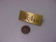 AR-4xa speaker ONE PIECE GRILL LOGO NAMEPLATE BADGE (RARE AR-4XA)