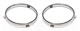 NEW! 1965 - 1973 Ford Mustang Headlight Ring Stainless Steel Retainer Set of 2 NEW! 1965 - 1973 Ford Mustang Headlight Ring Stainless Steel Retainer Set of 2
