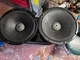 Pair Of Kenwood KL-7090 15" Woofer's Original Driver  T11-0045-05