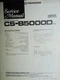 PIONEER CS-B5000D XC Speaker System Service Manual Original