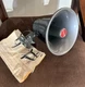 Vintage Atlas Sound Model HU-12N Paging Speaker 8 OHMS 7.5 WATTS