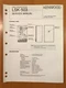 ORIGINAL SERVICE MANUAL & SCHEMATIC KENWOOD LSK-503 SPEAKER SYSTEM D505 ORIGINAL SERVICE MANUAL & SCHEMATIC KENWOOD LSK-503 SPEAKER SYSTEM D505