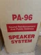 Open Box - Pair Of Realistic PA-96 Speaker Cat No. 40-1413 Local Pickup