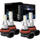 For Cadillac CTS CT-S 2008-2014 Combo 6000K LED Headlight Bulbs High Low Beam