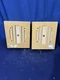 2X Dukane 9935A 8" Wall Speaker Wood Cabinet Vintage PA SYSTEM FREE SHIPPING 17P